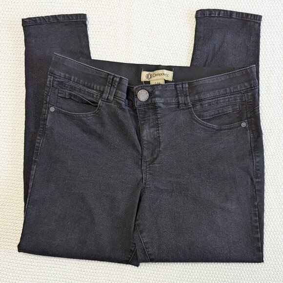 Democracy Ab Solution Women's Black Skinny Jeans. Size 14P - Picture 1 of 6